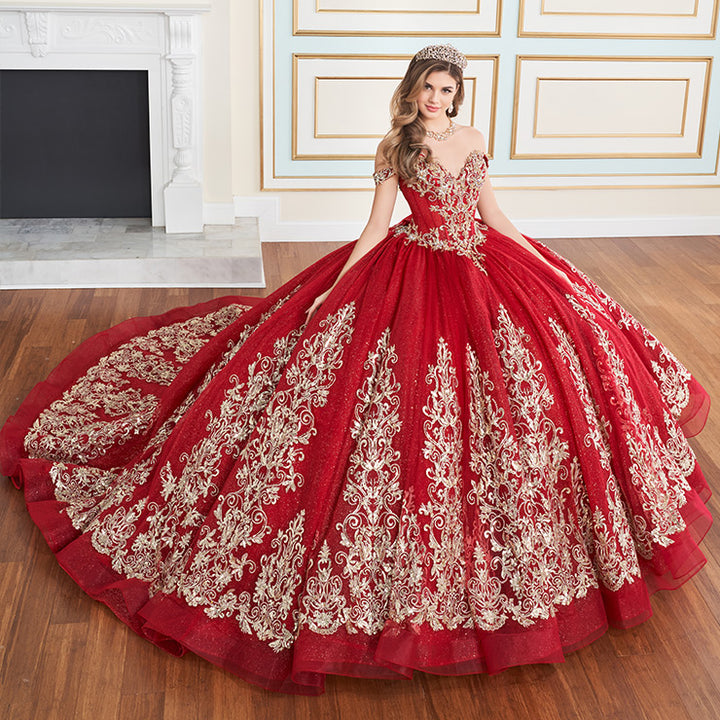 Princesa by Ariana Vara PR30171 - RUBY/GOLD