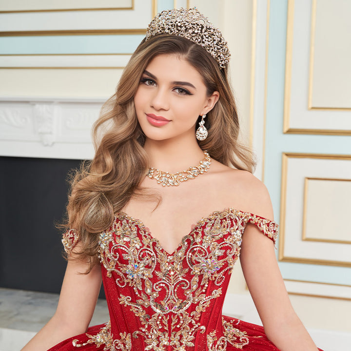 Princesa by Ariana Vara PR30171 - RUBY/GOLD