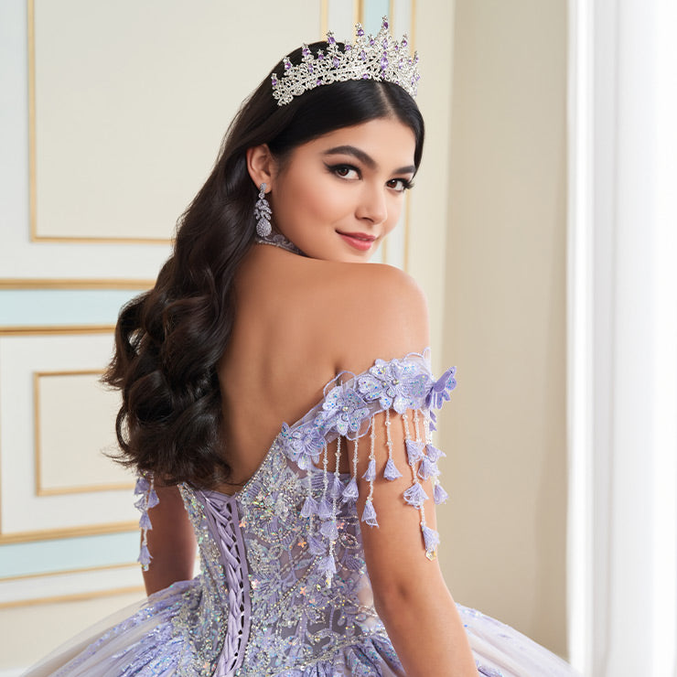 Princesa by Ariana Vara PR30172 - LAVENDER/CHAMPAGNE