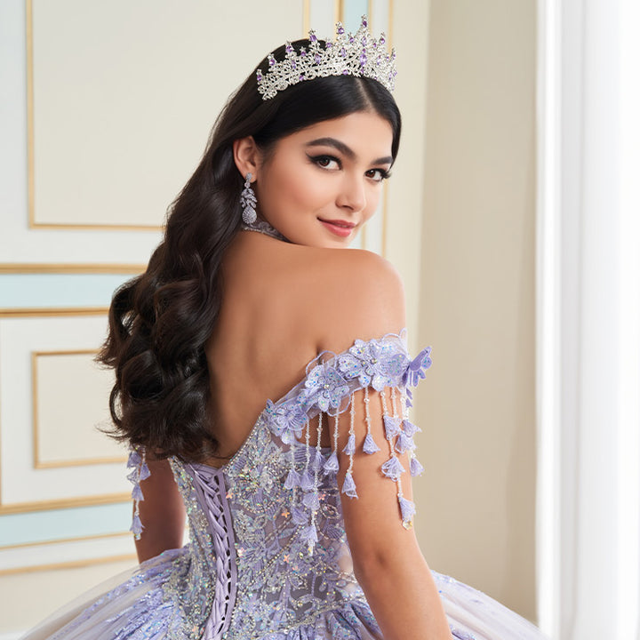 Princesa by Ariana Vara PR30172 - LAVENDER/CHAMPAGNE