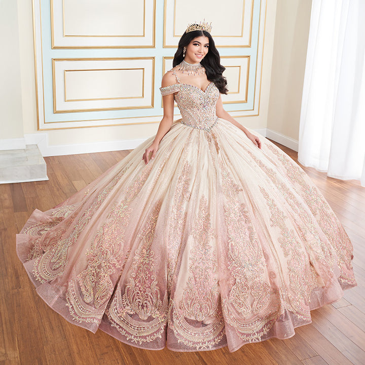 Princesa by Ariana Vara PR30173 - CHAMPAGNE GOLD