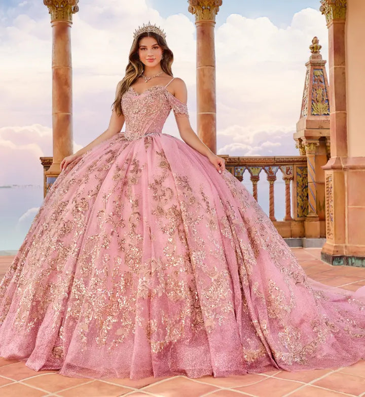 Princesa by Ariana Vara PR30153- ROSE/GOLD