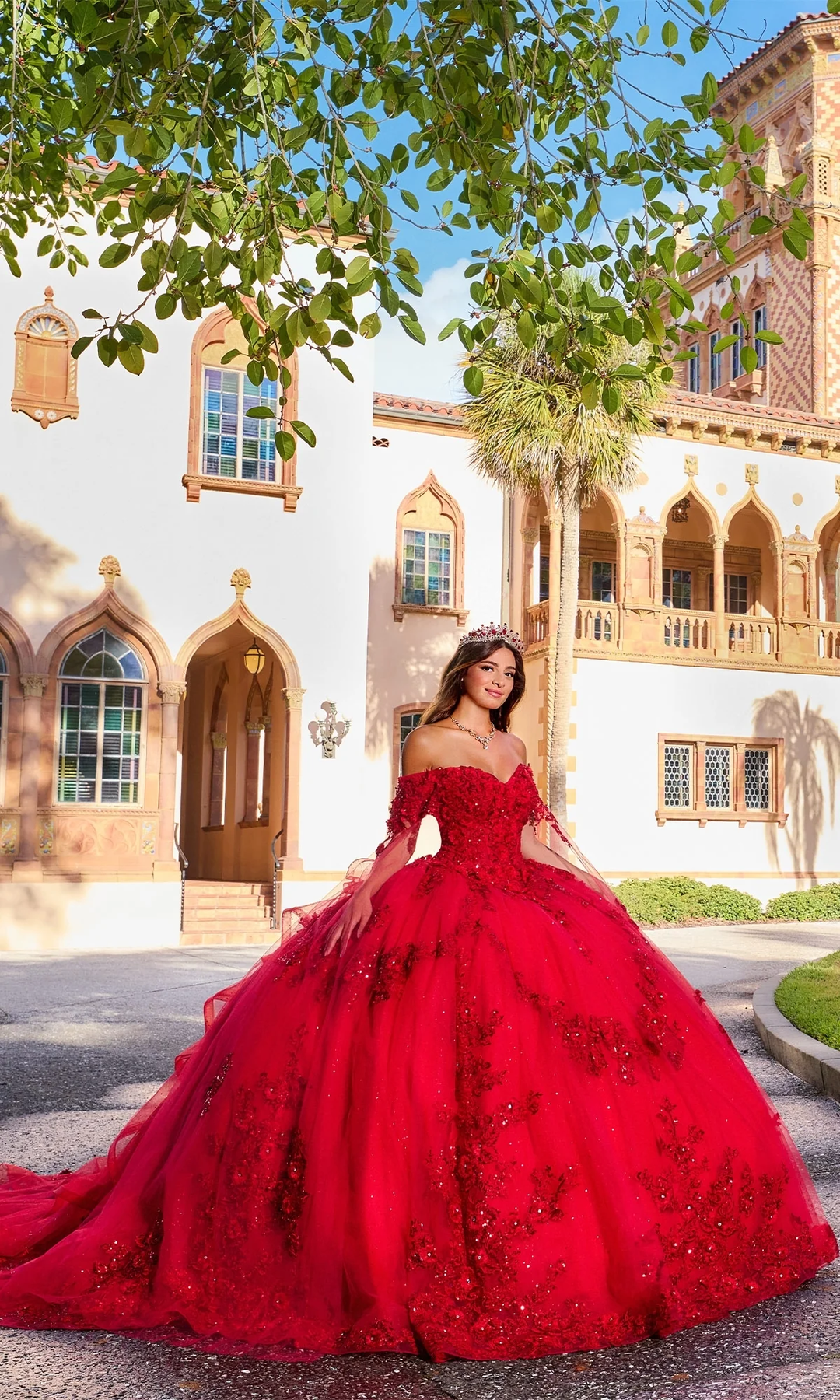 Princesa by Ariana Vara PR30116 - Red