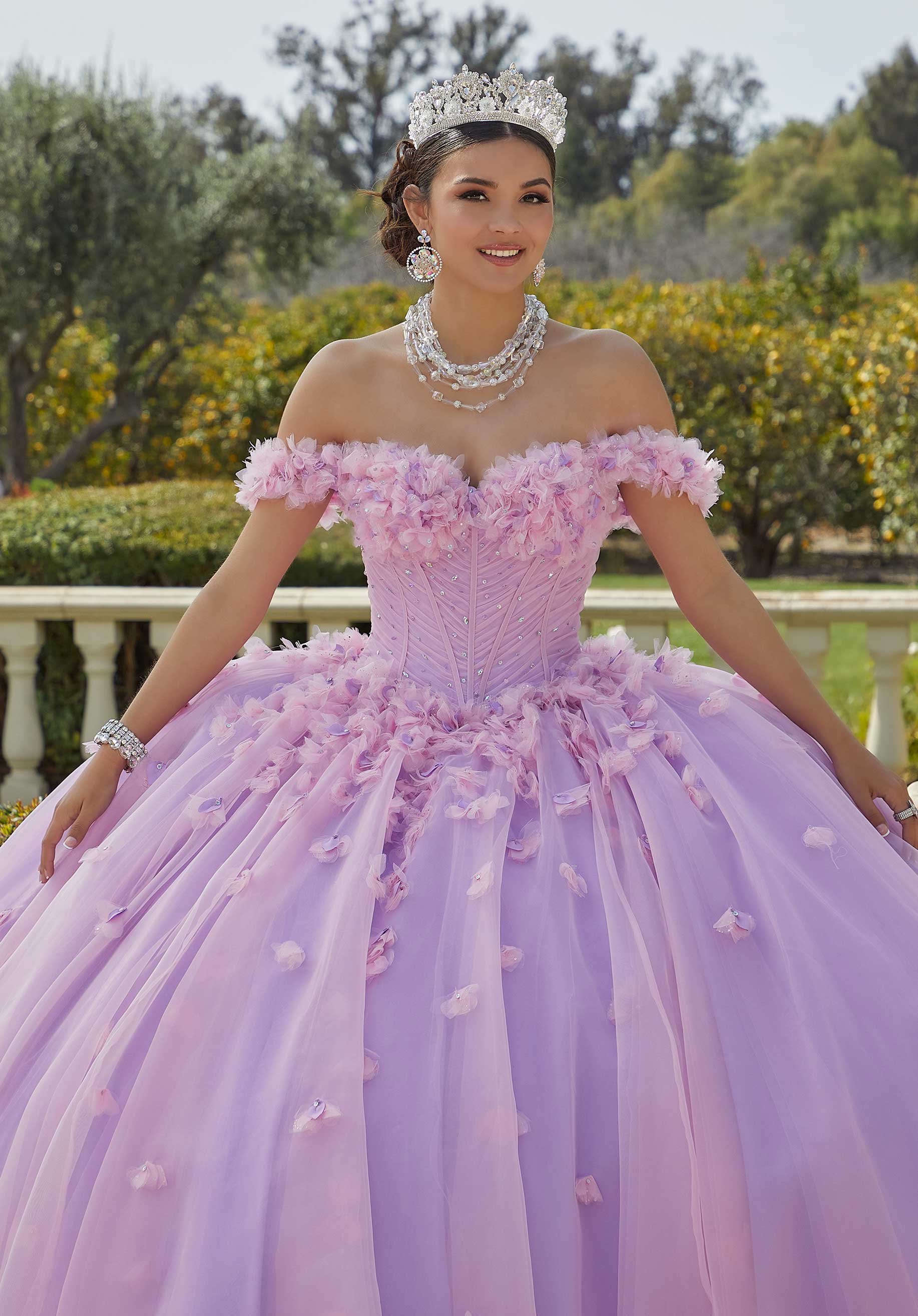 Morilee 60186 Lilac Pink Quinceanera Dress