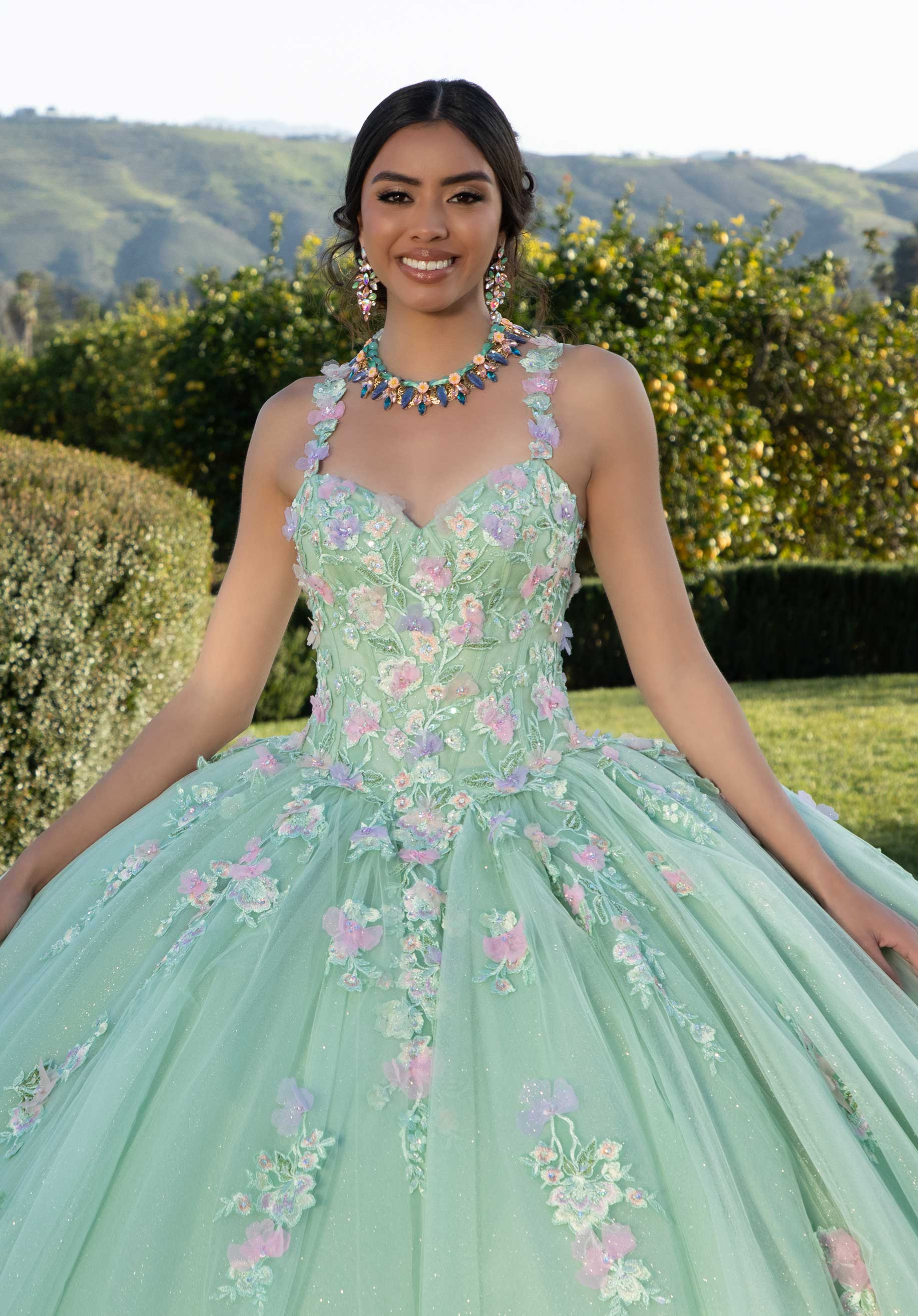 Morilee 89424 Sage/Multi Quinceañera Dress – The Quince Of Your Dreams